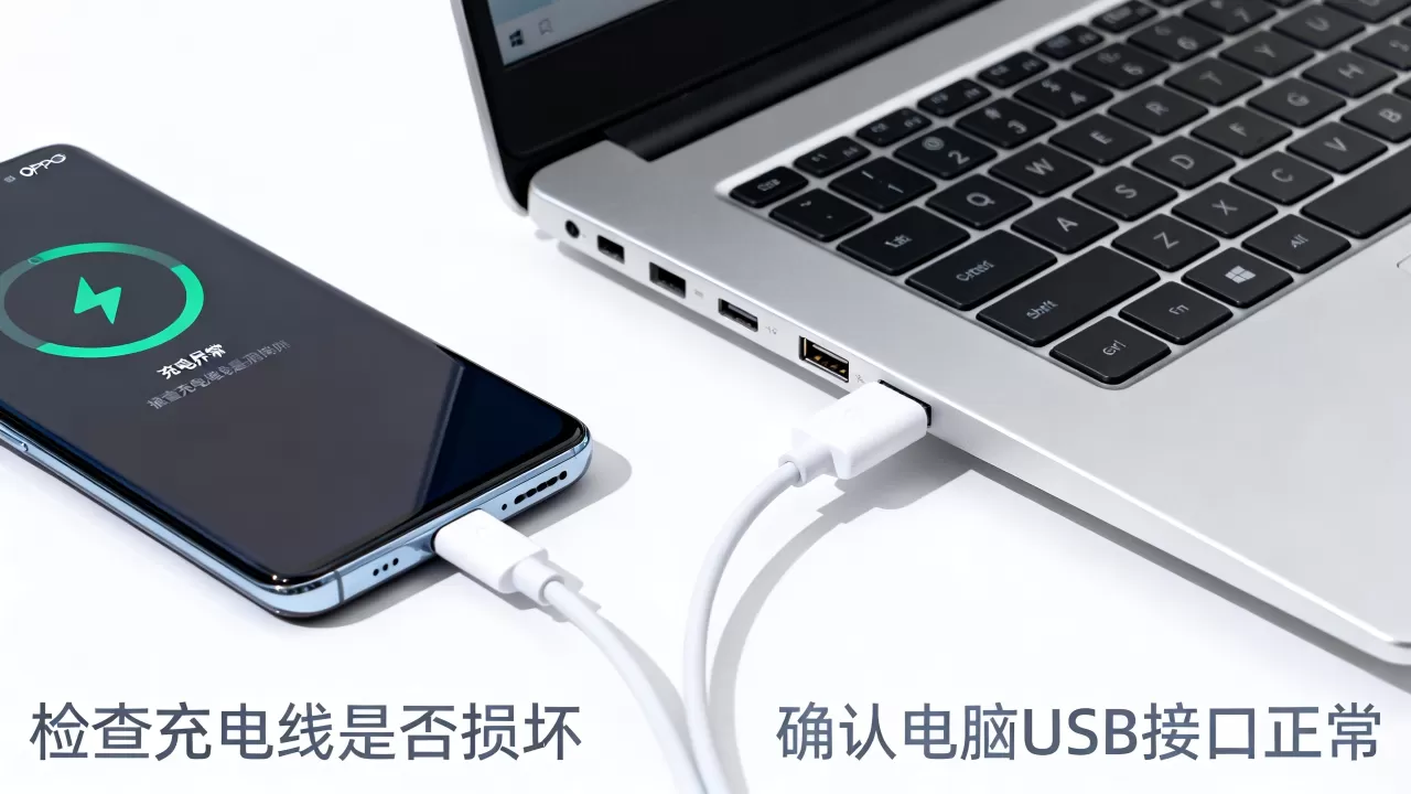 OPPO为什么充不上电脑,手机无法连接电脑充电 OPPO为什么充不上电脑,手机无法连接电脑充电