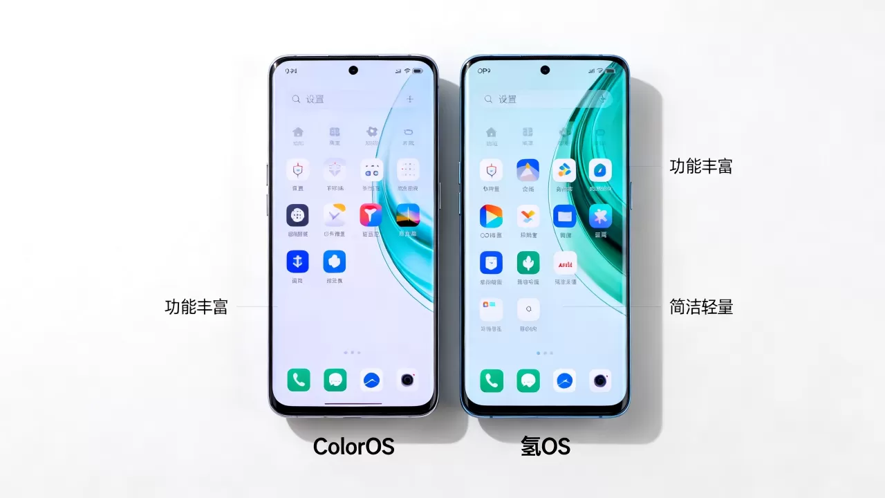 OPPO两个系统都有什么,ColorOS和氢OS有什么区别 OPPO两个系统都有什么,ColorOS和氢OS有什么区别