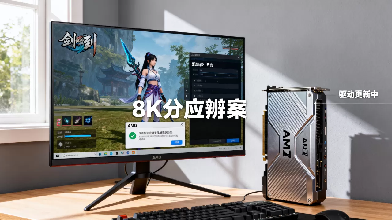 amd显卡剑灵设置掉帧卡顿怎么办，剑灵显卡驱动更新