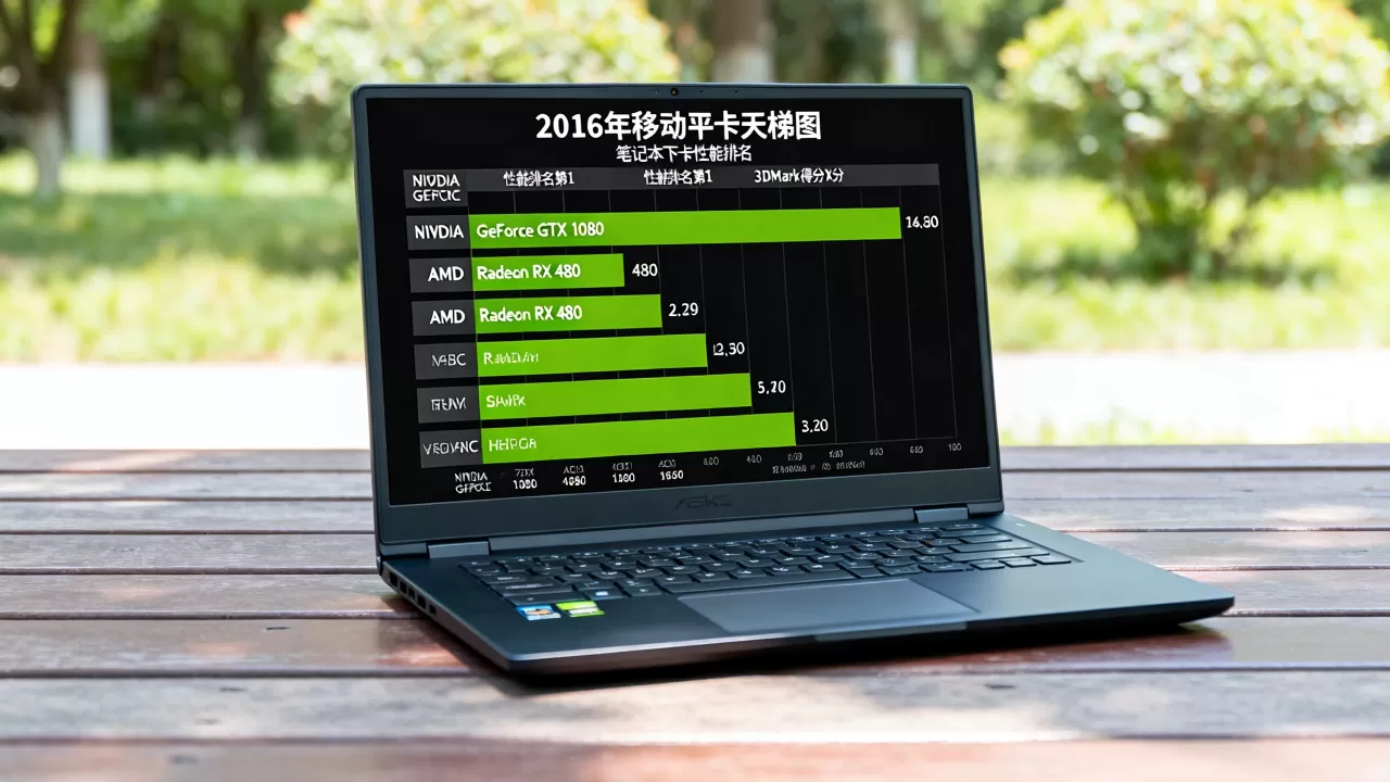 2016移动显卡天梯图，2016年笔记本显卡性能排名