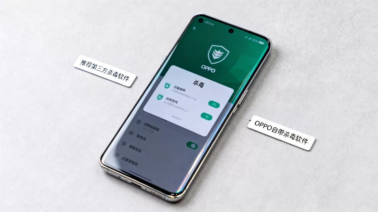 OPPO手机用什么杀毒软件好，OPPO手机自带杀毒软件吗