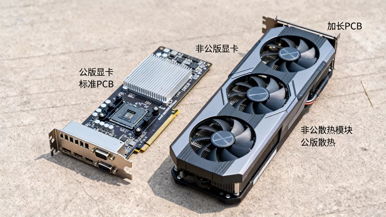 公版显卡和非公版显卡有什么区别？公版显卡和非公版显卡区别