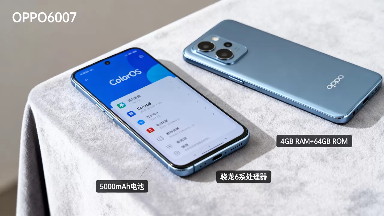 OPPO6007是什么系统，OPPO6007手机配置及系统介绍
