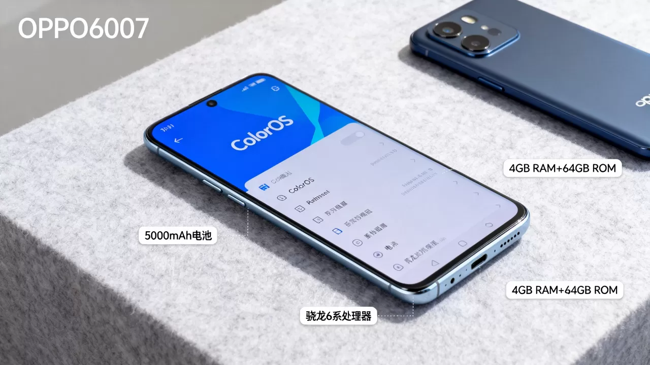 OPPO6007是什么系统，OPPO6007手机配置及系统介绍