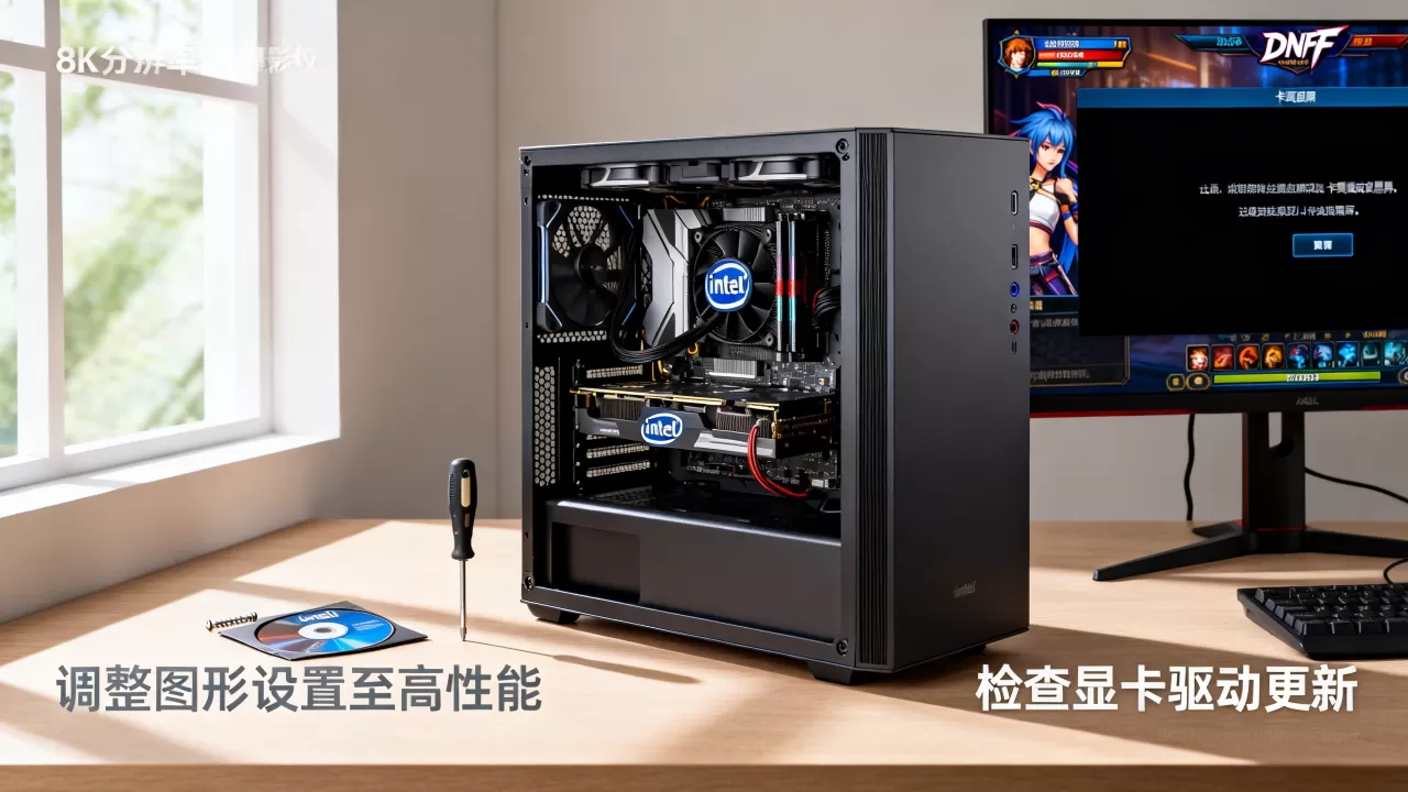 DNF英特尔显卡怎么解决黑屏？英特尔显卡玩DNF卡顿怎么办