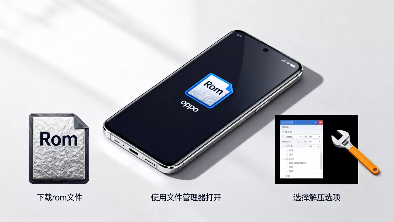 oppo下载rom用什么打开,oppo手机rom文件怎么解压 oppo下载rom用什么打开,oppo手机rom文件怎么解压