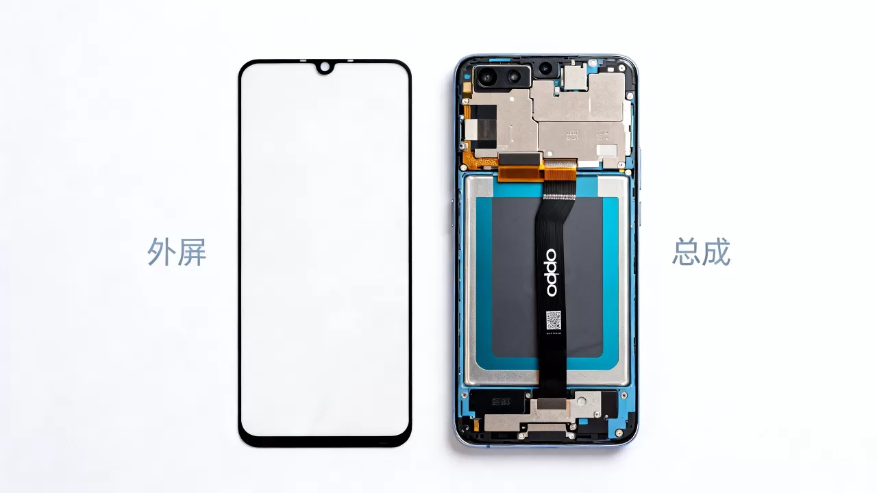 oppo手机外屏是什么,oppo手机外屏和总成的区别 oppo手机外屏是什么,oppo手机外屏和总成的区别
