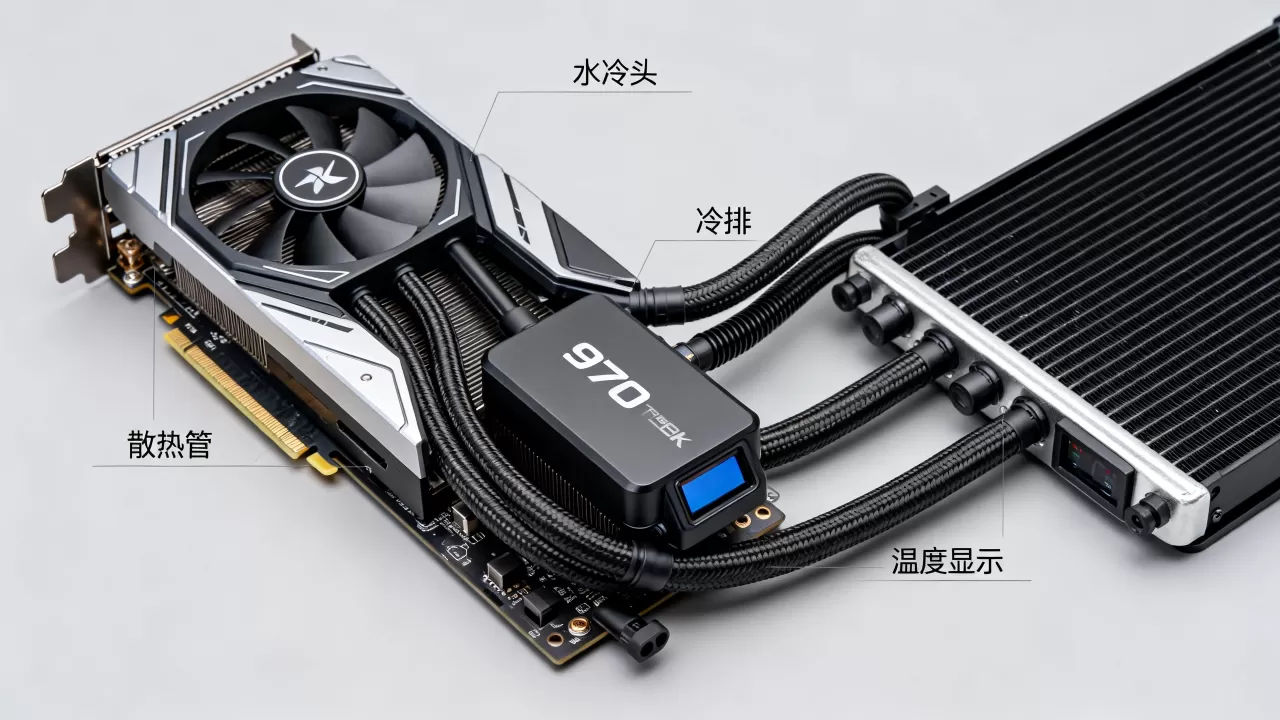 显卡970水冷散热效果如何，显卡970水冷