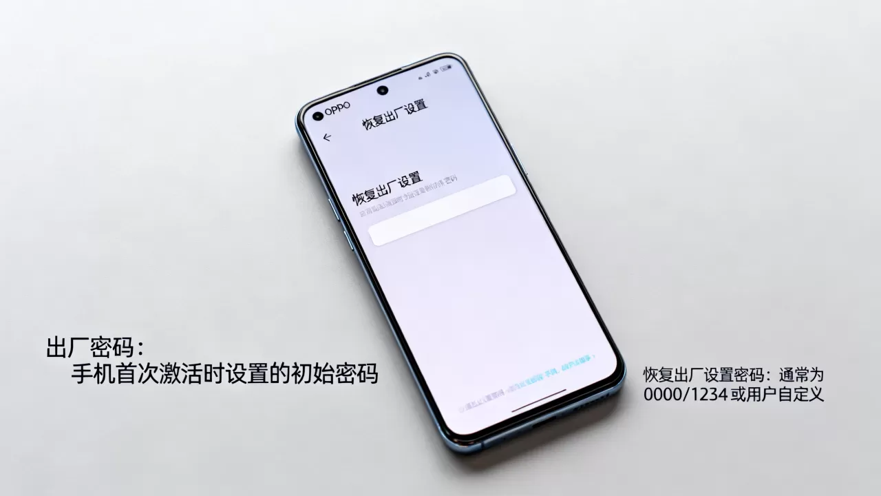 oppo出厂密码是什么意思,手机恢复出厂设置密码 oppo出厂密码是什么意思,手机恢复出厂设置密码