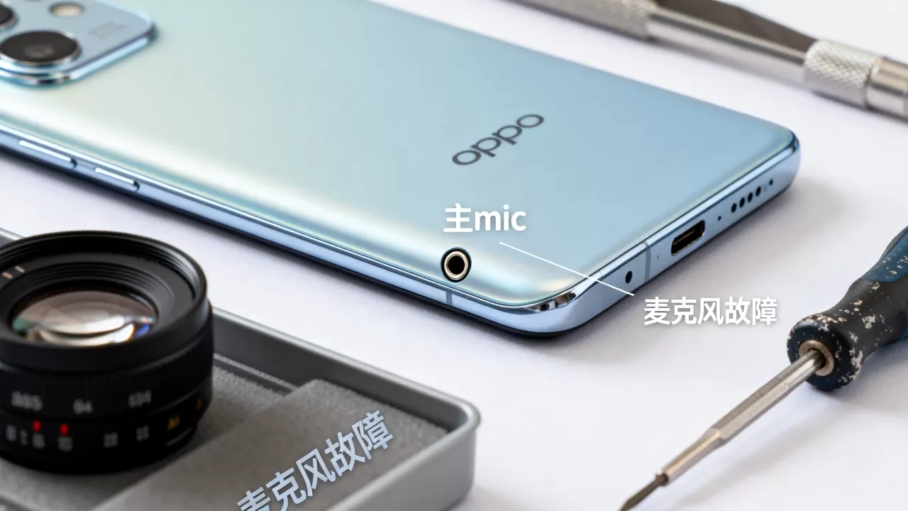 oppo主mic是什么意思，手机主麦克风故障怎么修