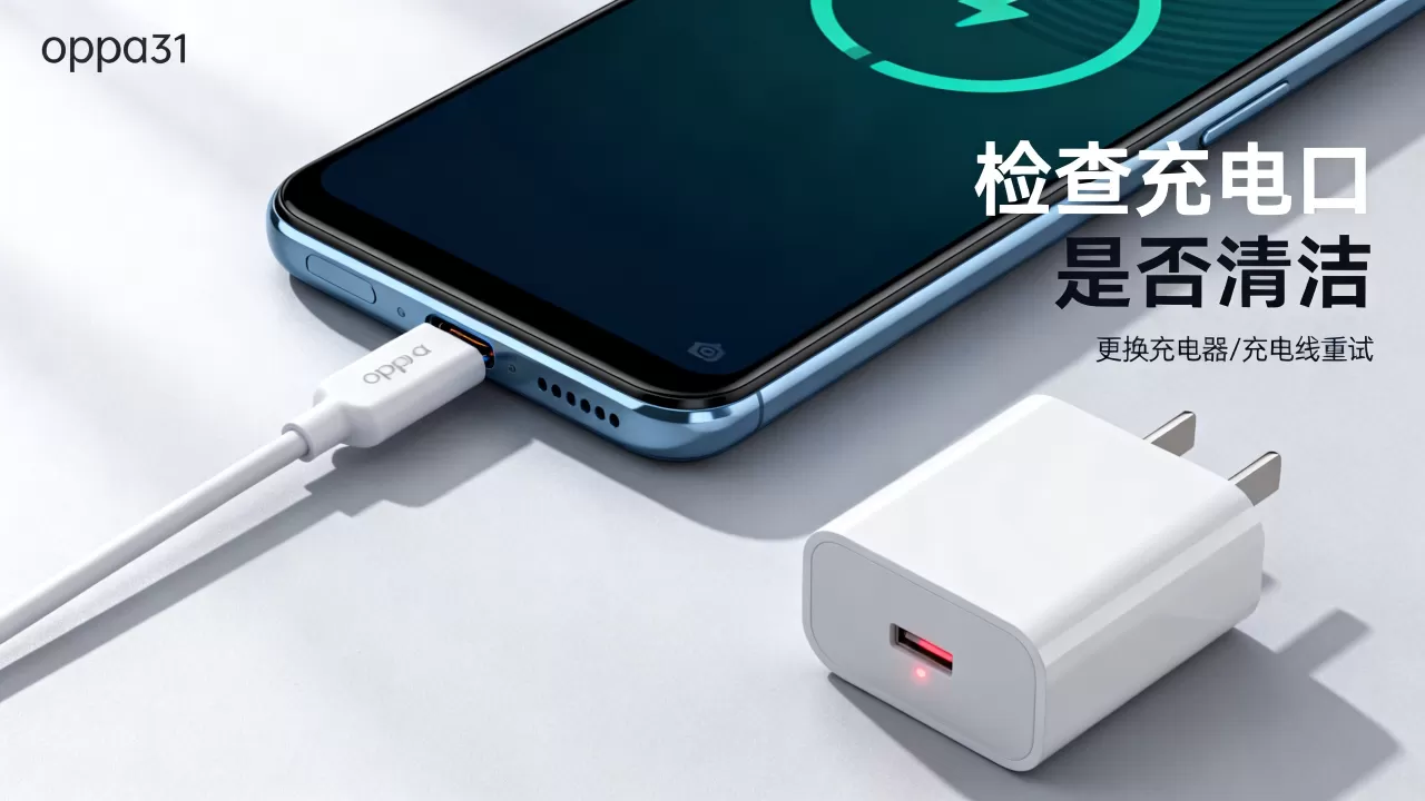 oppoa31为什么充不上电，手机充电没反应怎么办