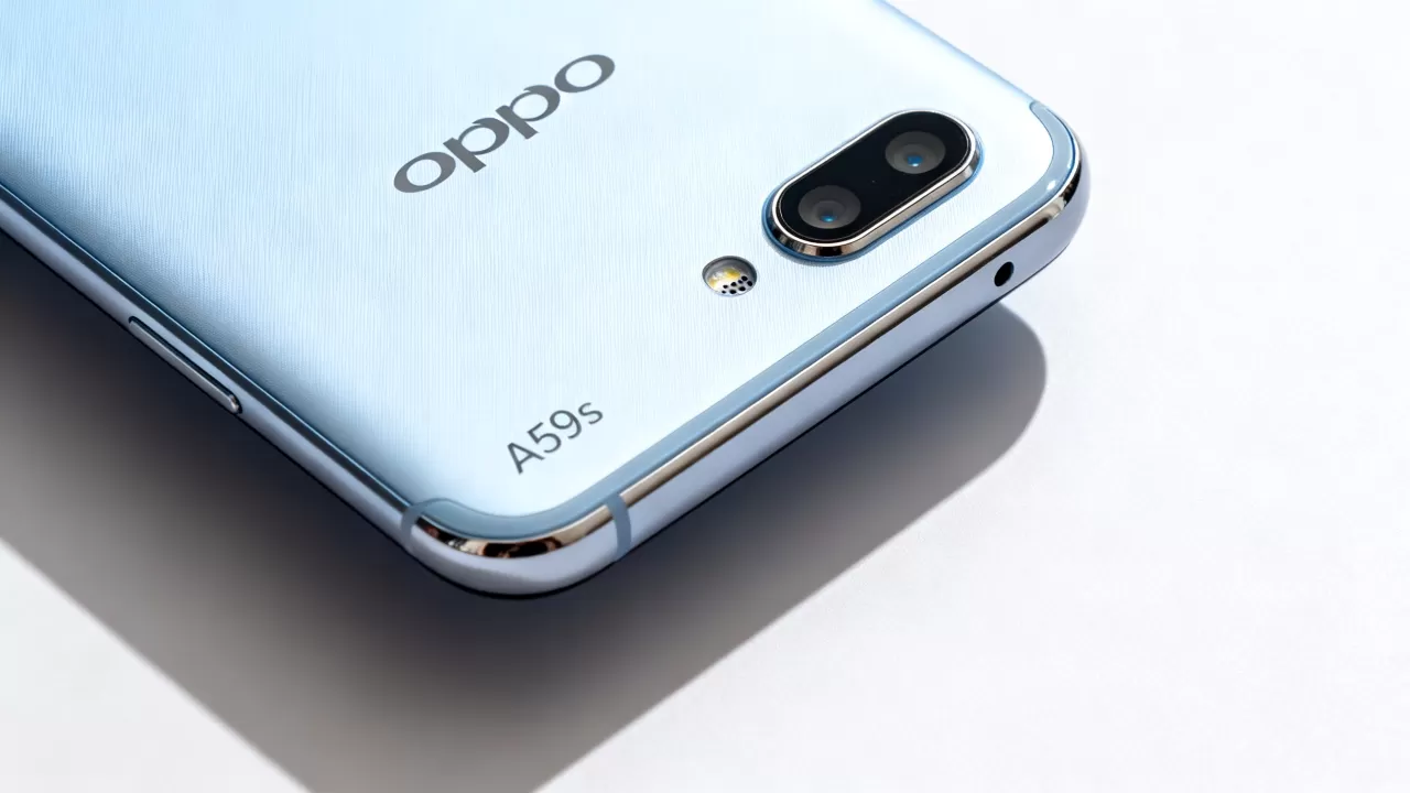 oppoa59s背面是什么字，oppoa59s背面字母