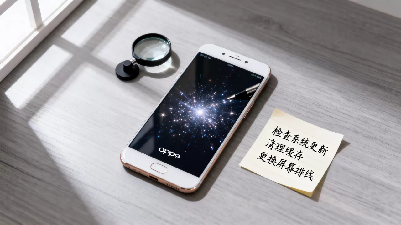 OPPOR9屏幕闪烁原因，OPPO手机屏幕闪屏怎么解决
