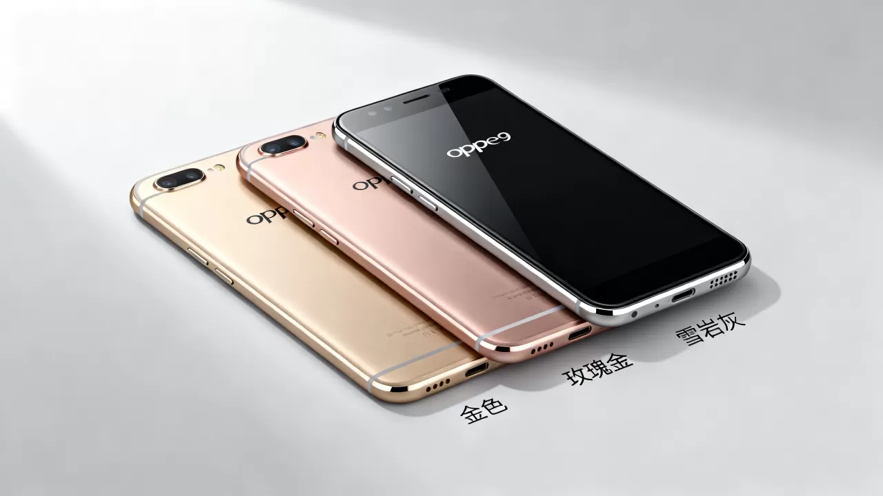 OPPOR9有什么颜色，OPPOR9手机有哪些配色