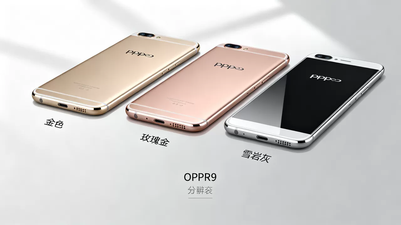 OPPOR9有什么颜色，OPPOR9手机有哪些配色