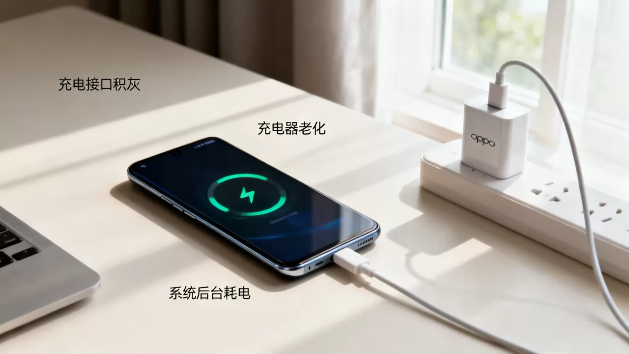 为什么oppo手机充电越来越慢,oppo手机充电慢怎么办 为什么oppo手机充电越来越慢,oppo手机充电慢怎么办