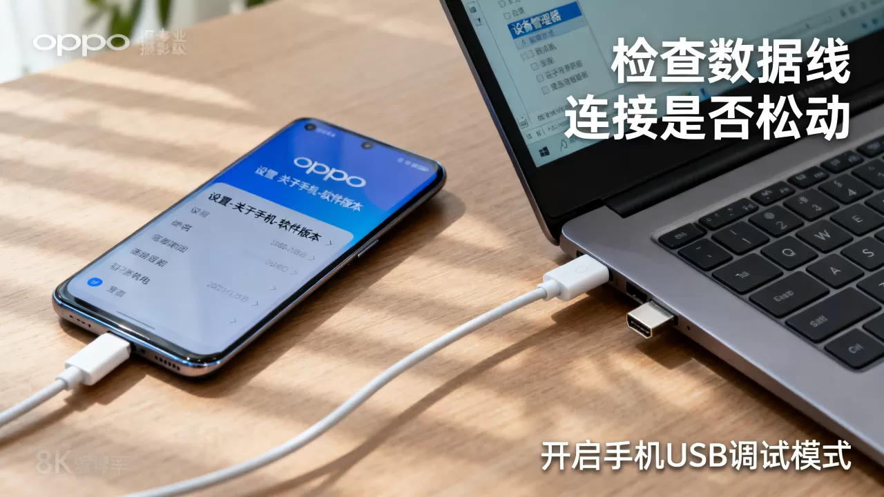 为什么oppo没有网络连接不上电脑，oppo手机连不上电脑怎么办