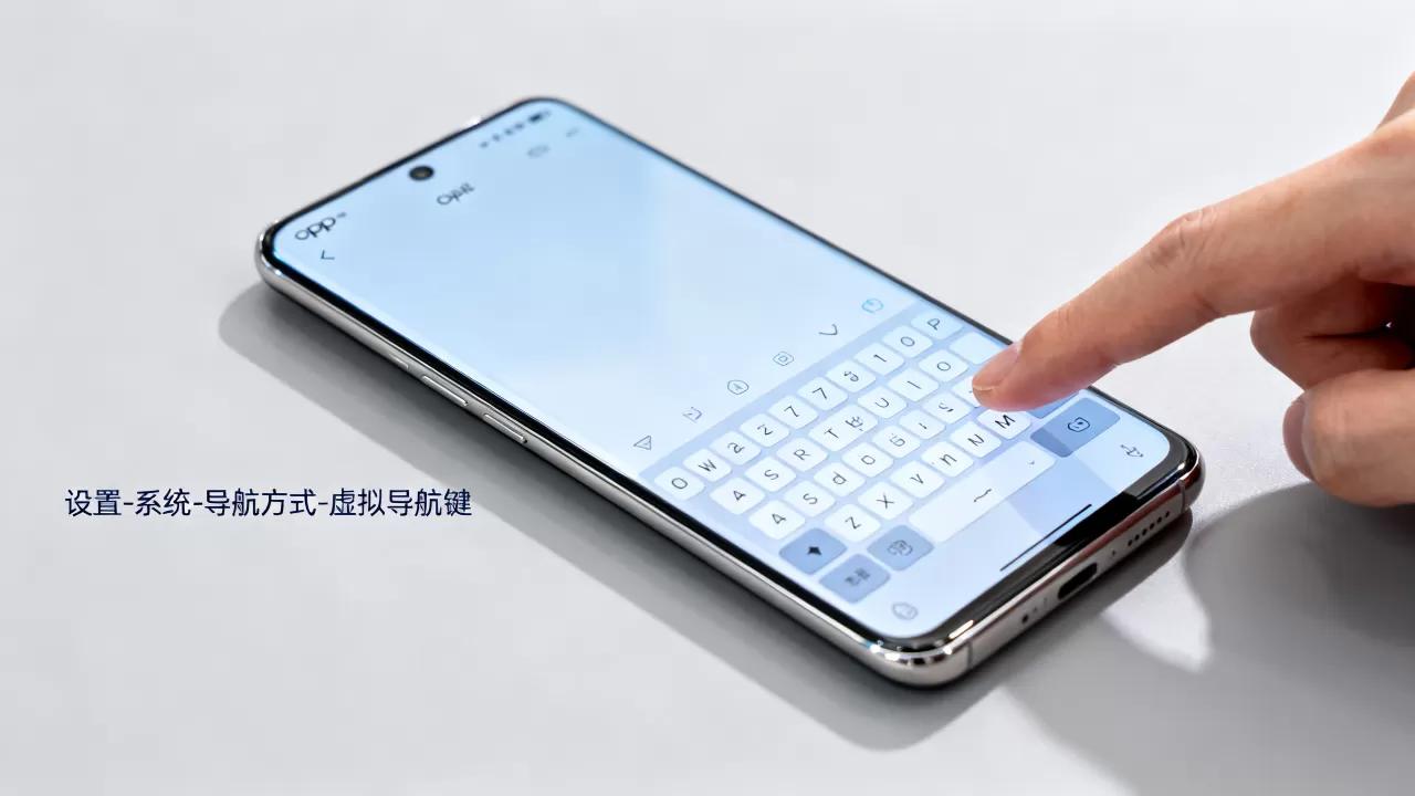 oppo虚拟键什么样，oppo手机虚拟导航键怎么开启