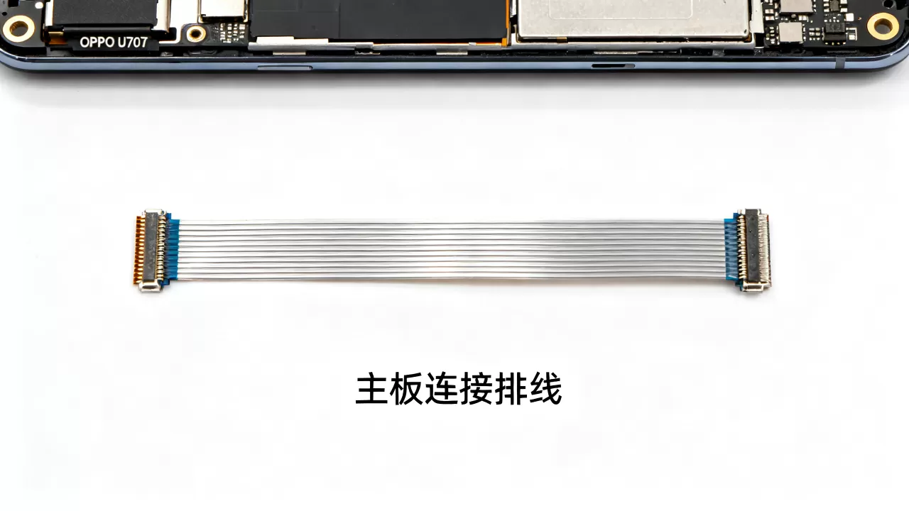 OPPO U707T内部那根线叫什么，手机内部排线名称
