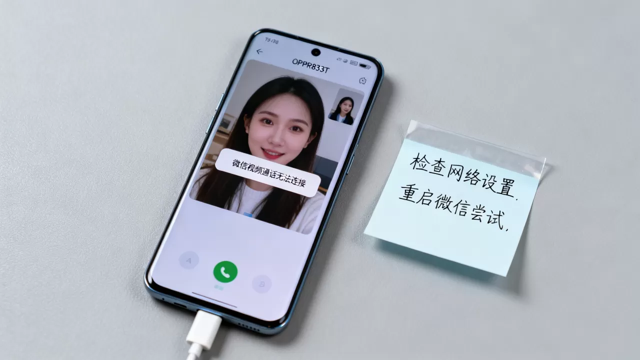 OPPOR833T微信为什么不能视频，微信视频通话功能故障