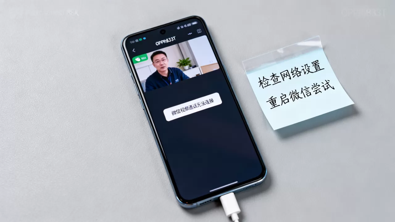 OPPOR833T微信为什么不能视频，微信视频通话功能故障