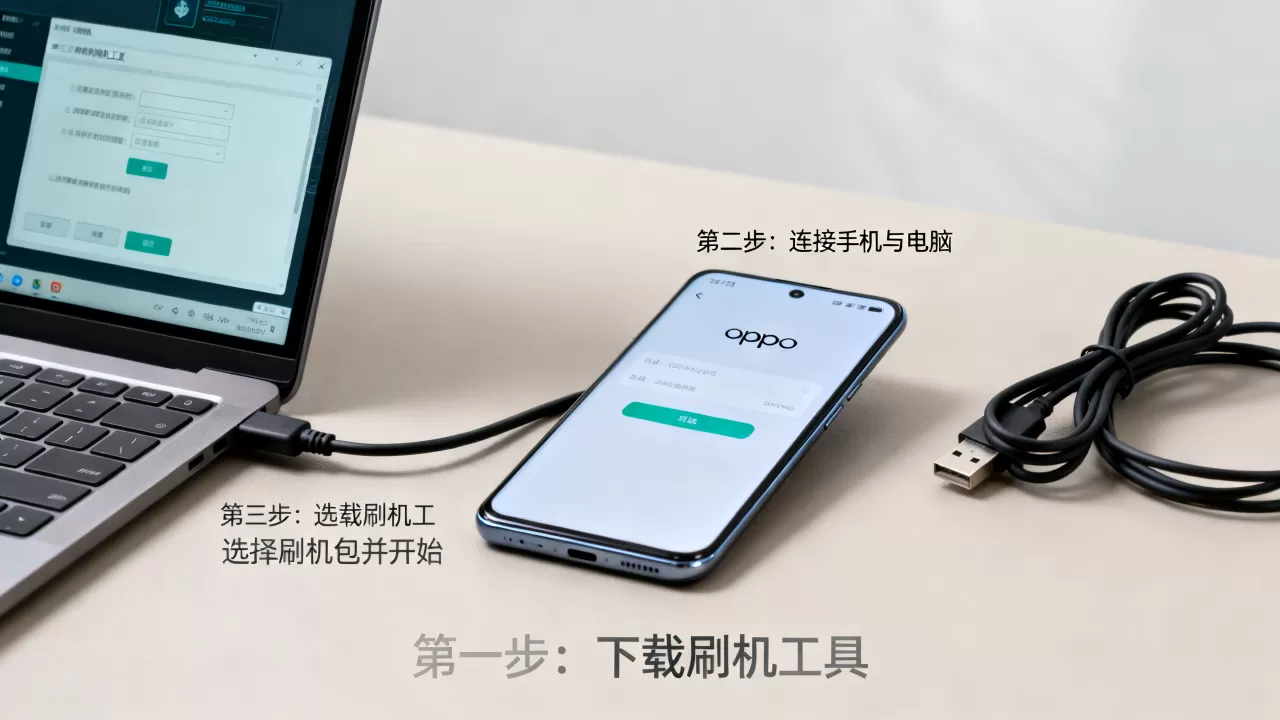 oppo 用什么刷机，oppo手机怎么刷机教程