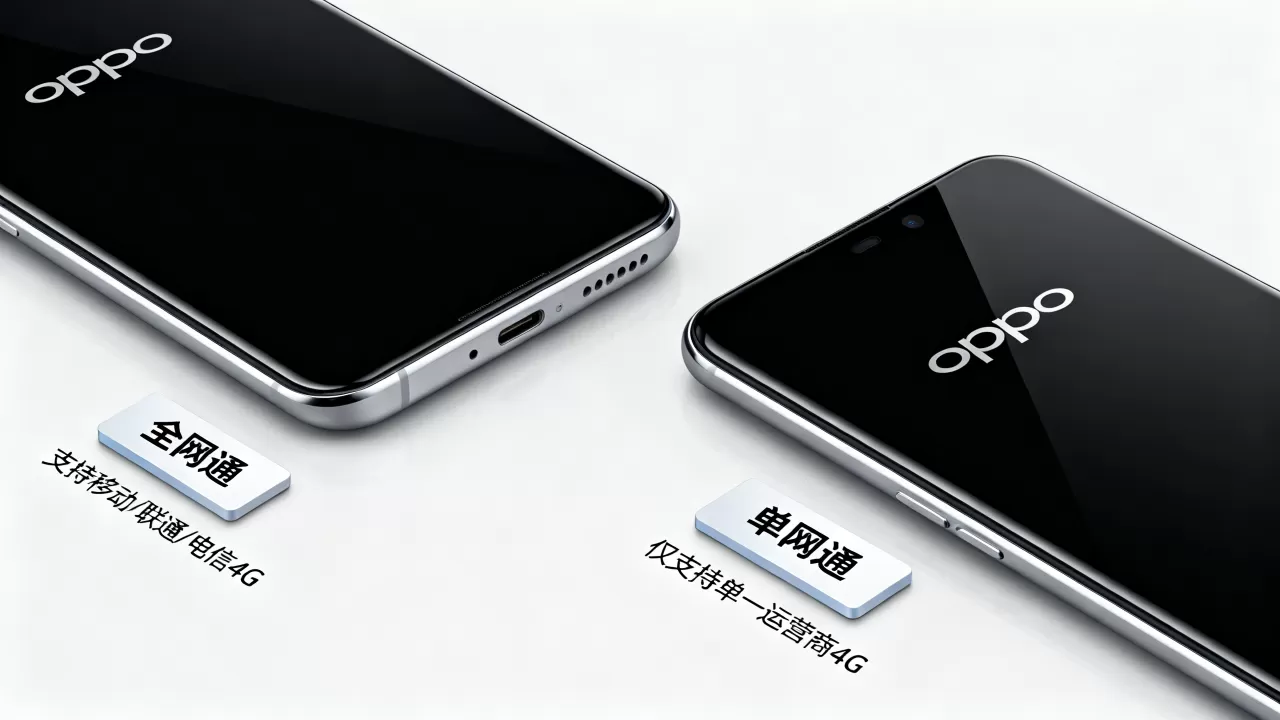oppo全网通是什么意思，oppo全网通和单网通区别