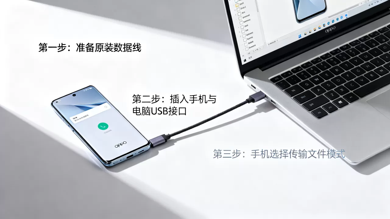 OPPO手机怎么连接电脑?OPPO连电脑数据线设置 OPPO手机怎么连接电脑?OPPO连电脑数据线设置