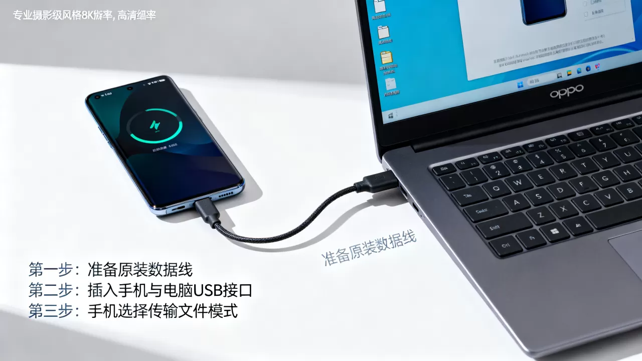 OPPO手机怎么连接电脑?OPPO连电脑数据线设置 OPPO手机怎么连接电脑?OPPO连电脑数据线设置