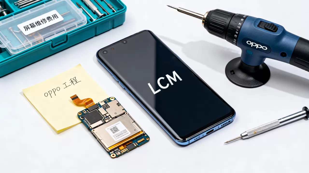 oppo工程LCM什么意思,手机LCM屏幕维修费用 oppo工程LCM什么意思,手机LCM屏幕维修费用