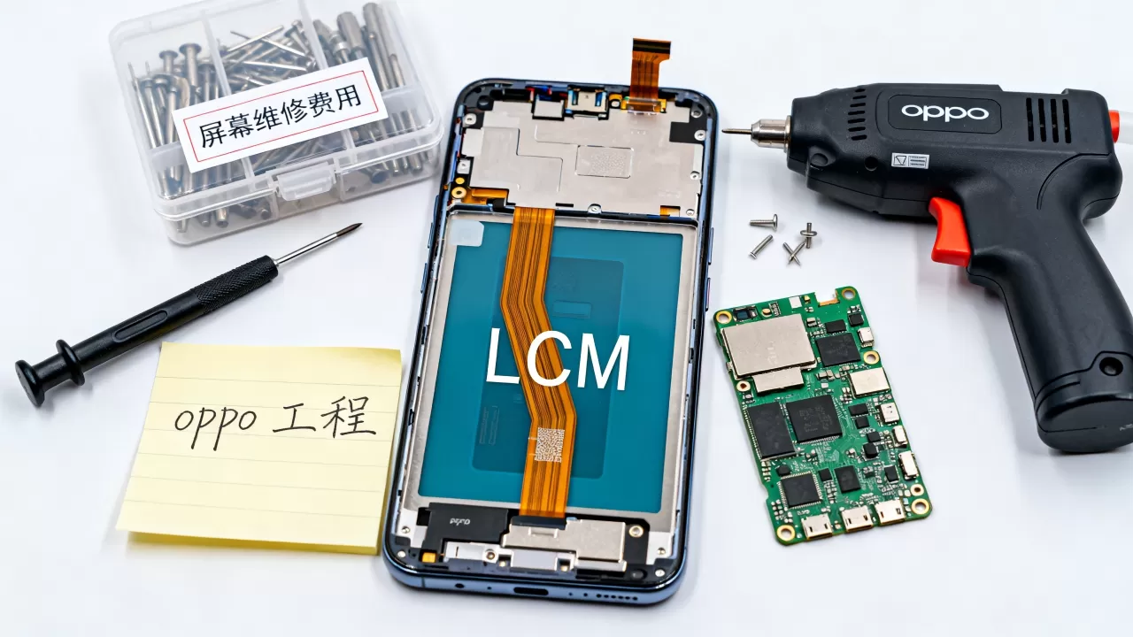 oppo工程LCM什么意思,手机LCM屏幕维修费用 oppo工程LCM什么意思,手机LCM屏幕维修费用