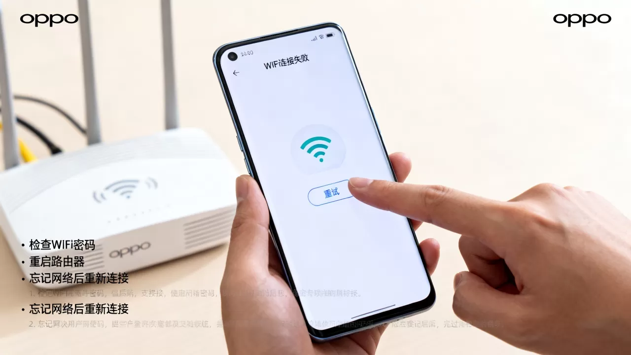为什么oppo连不上wifi，手机连不上WiFi怎么解决