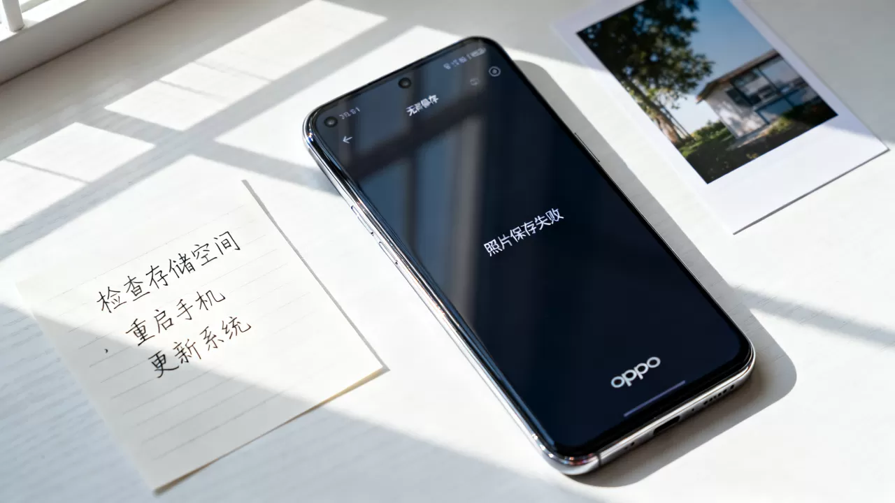 oppo手机为什么不能保存相片，oppo手机照片无法保存怎么办