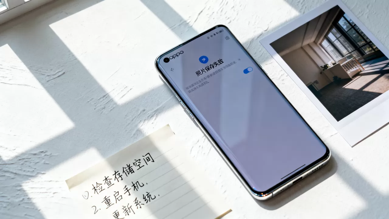 oppo手机为什么不能保存相片，oppo手机照片无法保存怎么办