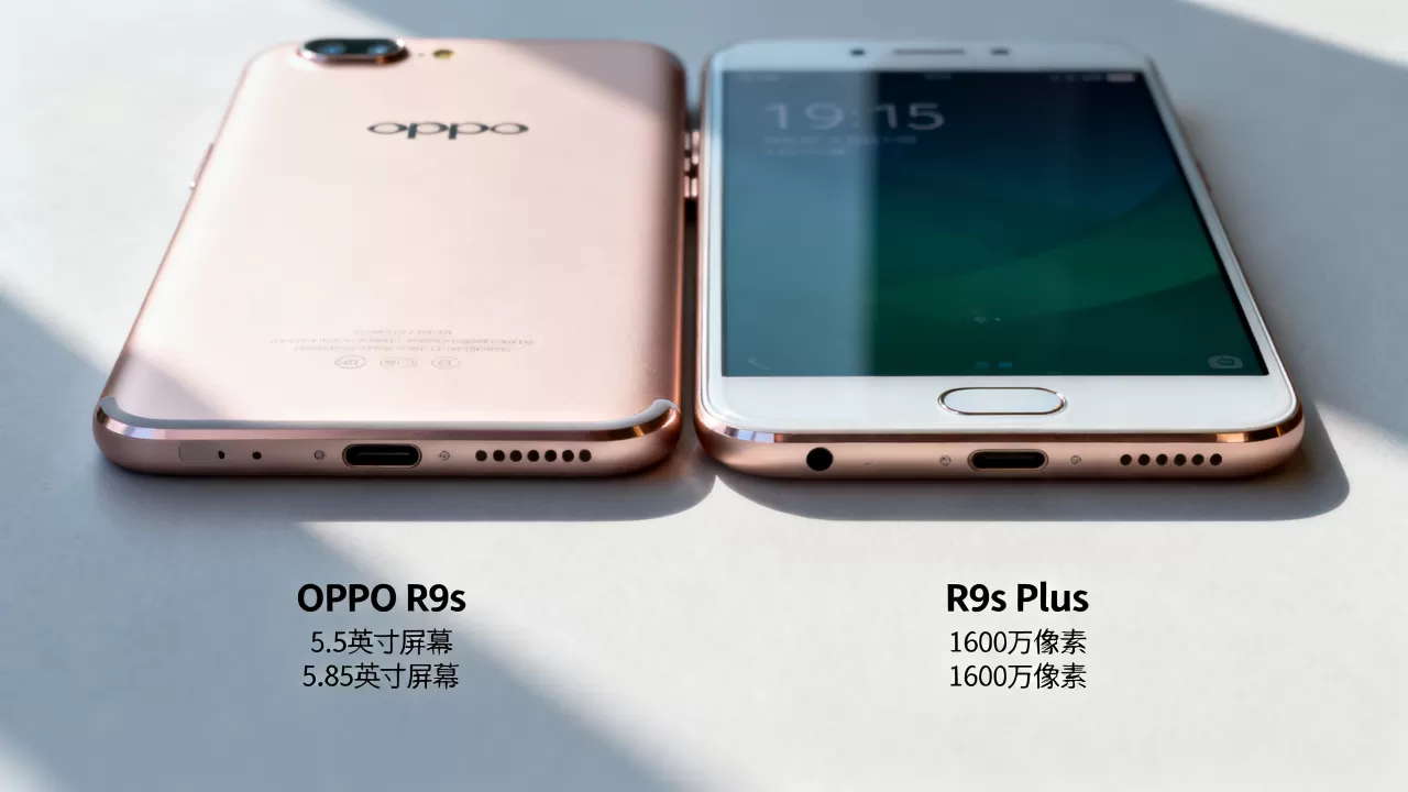 oppor9s跟m有什么区别，OPPO R9s和R9s Plus区别