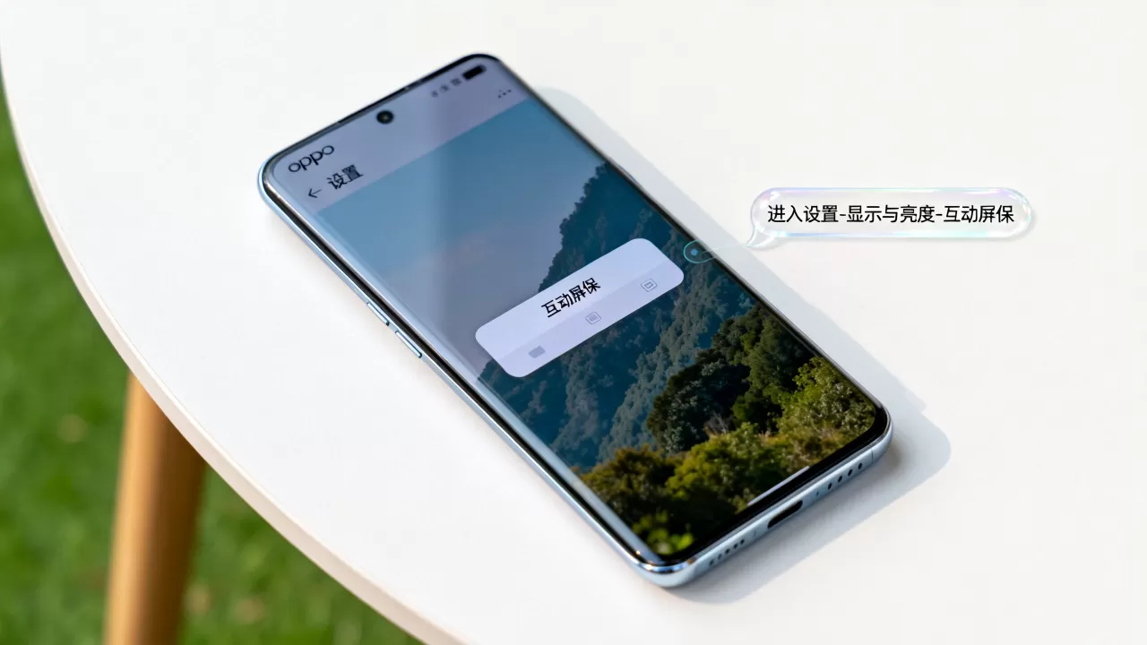 oppo互动屏保是什么意思,oppo互动屏保怎么设置 oppo互动屏保是什么意思,oppo互动屏保怎么设置