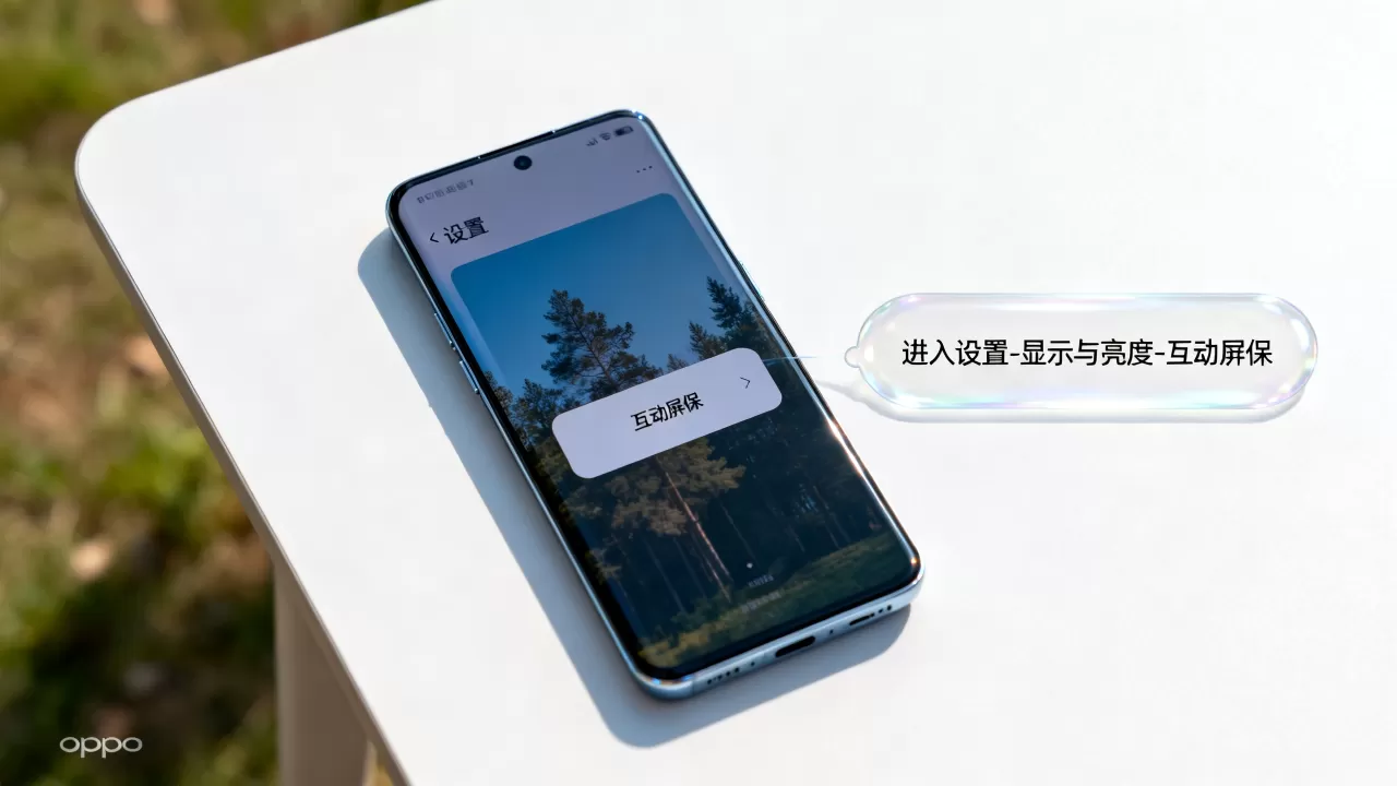 oppo互动屏保是什么意思,oppo互动屏保怎么设置 oppo互动屏保是什么意思,oppo互动屏保怎么设置