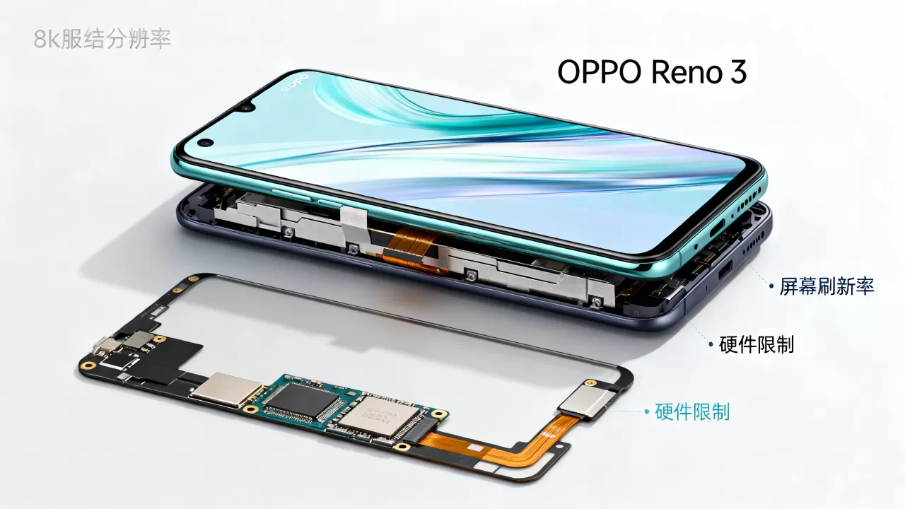 OPPO Reno3为什么没有高刷新率？屏幕刷新率低是硬件限制吗