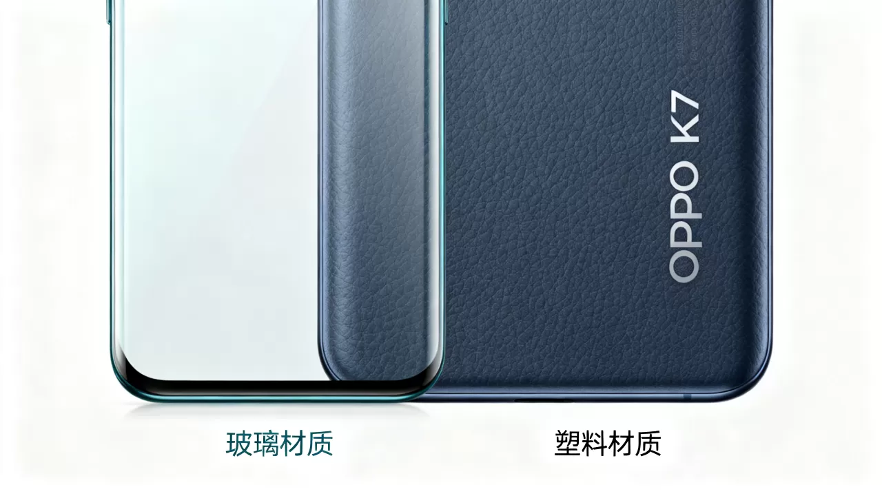 oppoK7手机后盖什么材质,OPPO K7后盖是玻璃还是塑料 oppoK7手机后盖什么材质,OPPO K7后盖是玻璃还是塑料