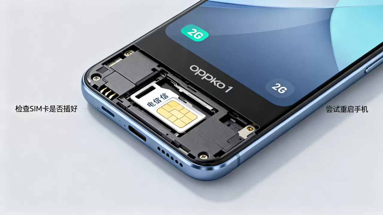 oppok1电信卡插上为什么是2G,手机电信卡显示2G网络怎么办 oppok1电信卡插上为什么是2G,手机电信卡显示2G网络怎么办