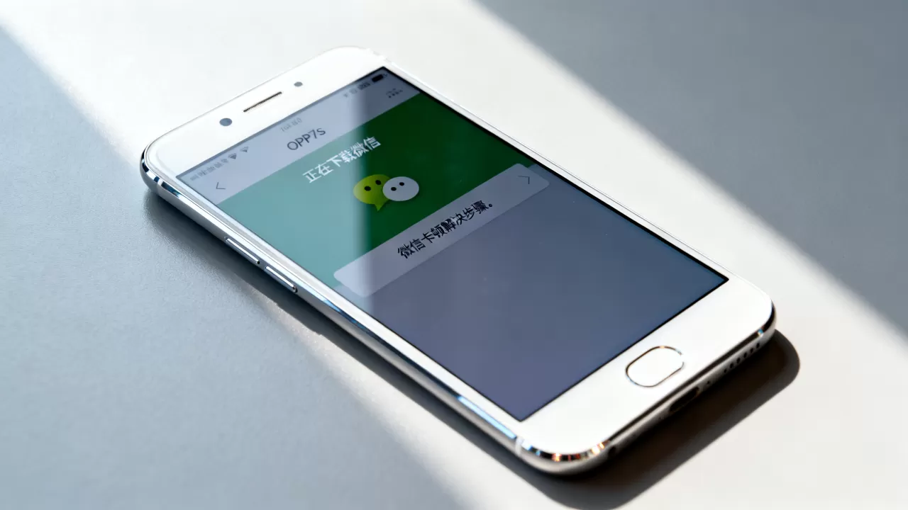 OPPOR7s下载微信为什么会卡，手机微信卡顿怎么解决