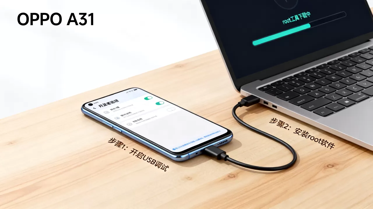OPPO A31怎么获取ROOT权限，oppoa31用什么软件root权限
