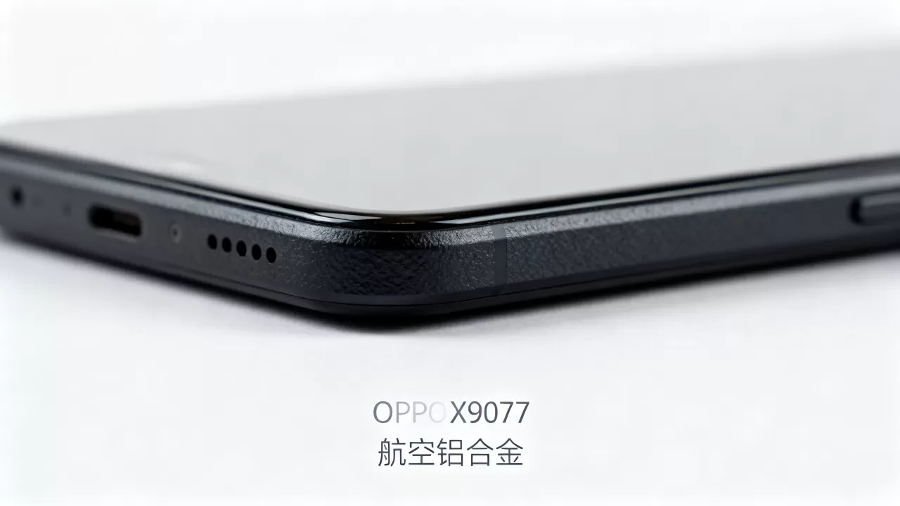 OPPO X9077黑色边框是什么，OPPO手机黑色边框材质