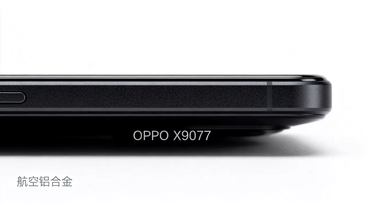 OPPO X9077黑色边框是什么，OPPO手机黑色边框材质
