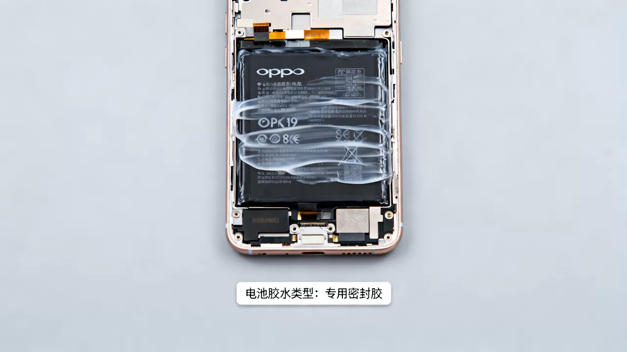 OPPO R9用的是什么胶,手机维修更换电池胶水 OPPO R9用的是什么胶,手机维修更换电池胶水