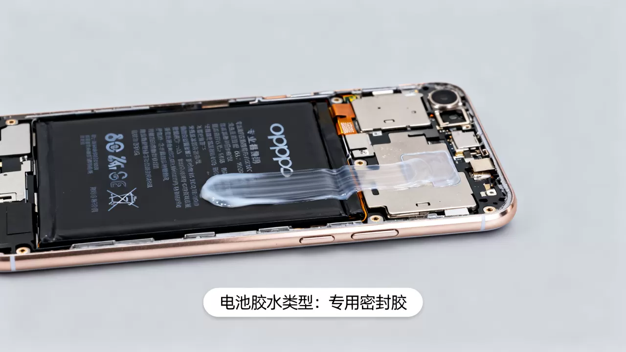 OPPO R9用的是什么胶,手机维修更换电池胶水 OPPO R9用的是什么胶,手机维修更换电池胶水