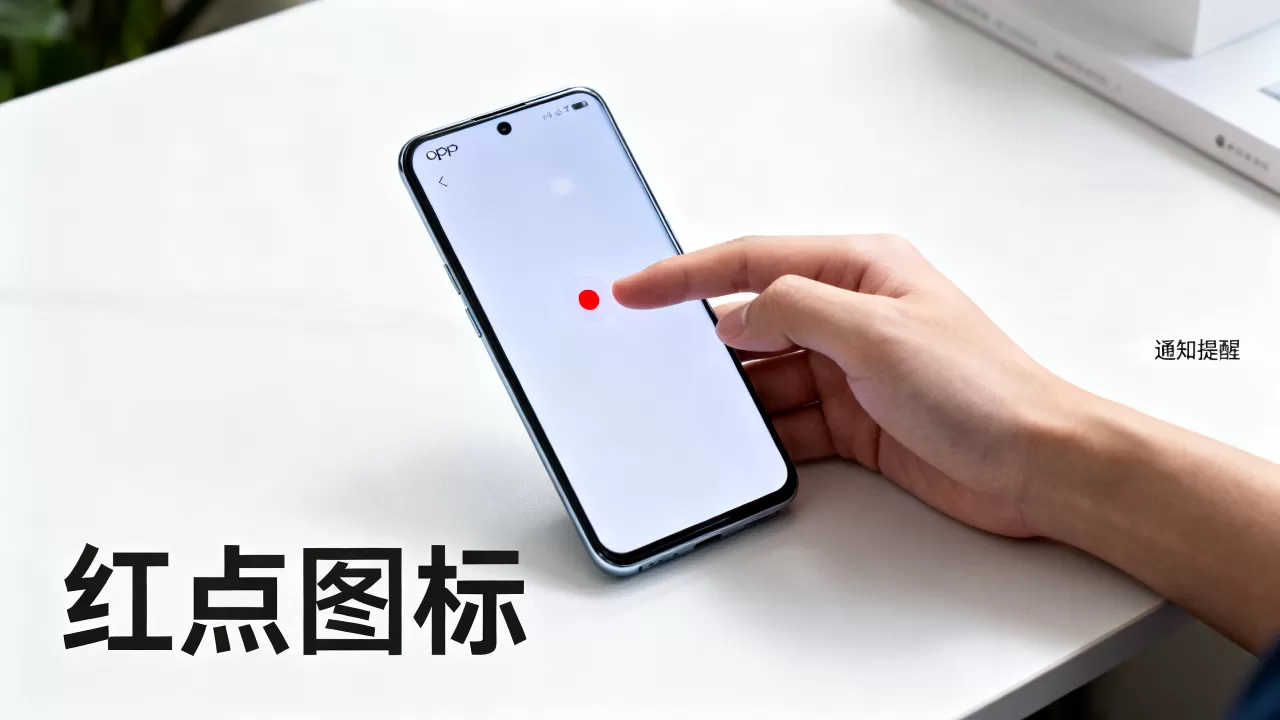 oppo上有个红点是什么牌子好，oppo手机屏幕出现红点图标代表什么意思