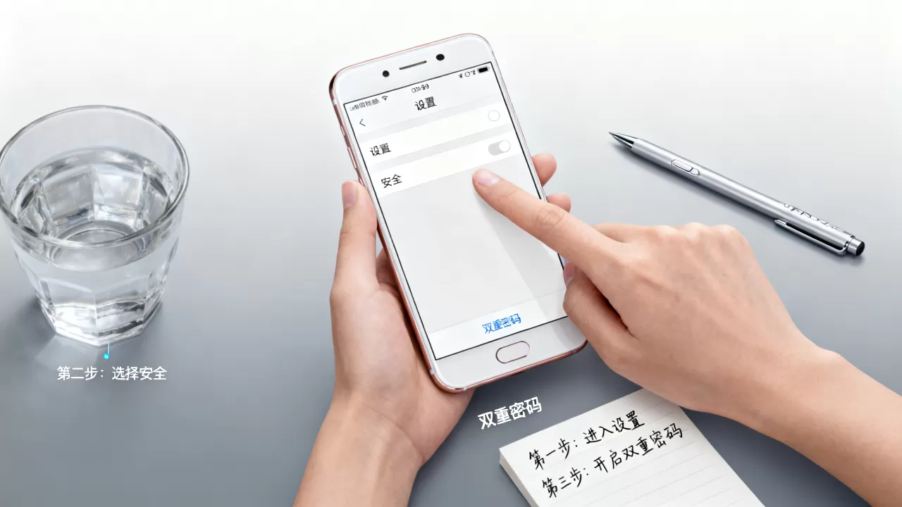 oppoR9双密码是什么，OPPO R9手机设置双重密码的方法