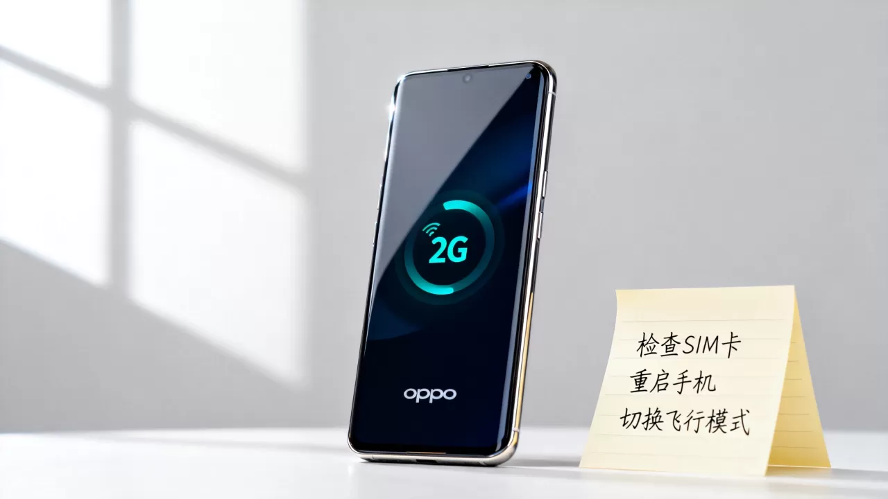 OPPO手机显示2G网络怎么办,手机信号弱怎么解决 OPPO手机显示2G网络怎么办,手机信号弱怎么解决