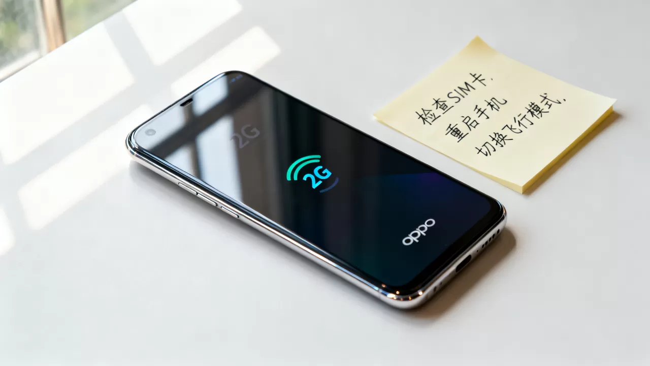 OPPO手机显示2G网络怎么办,手机信号弱怎么解决 OPPO手机显示2G网络怎么办,手机信号弱怎么解决
